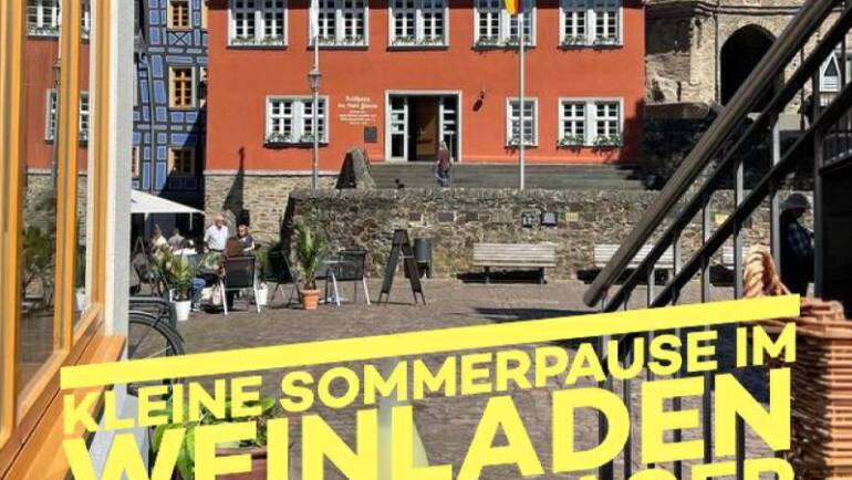 Kur­ze Som­mer­pau­se
